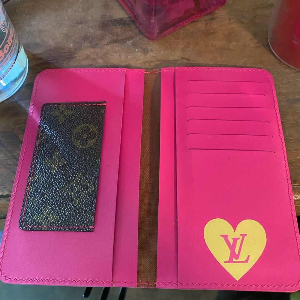 Repurposed checkbook